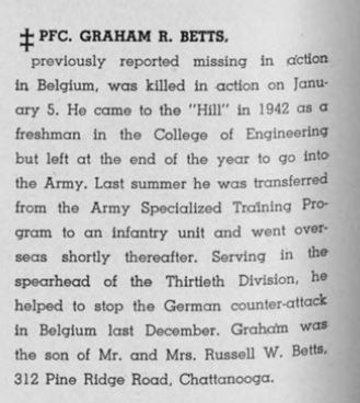 Betts obituary.