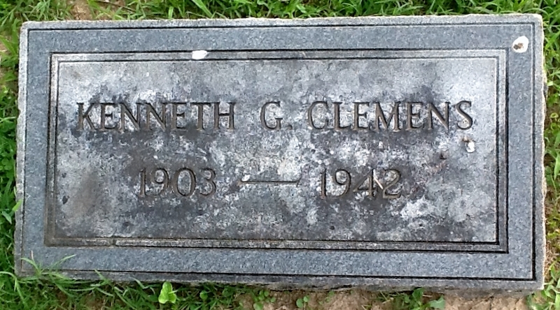Clemens gravestone