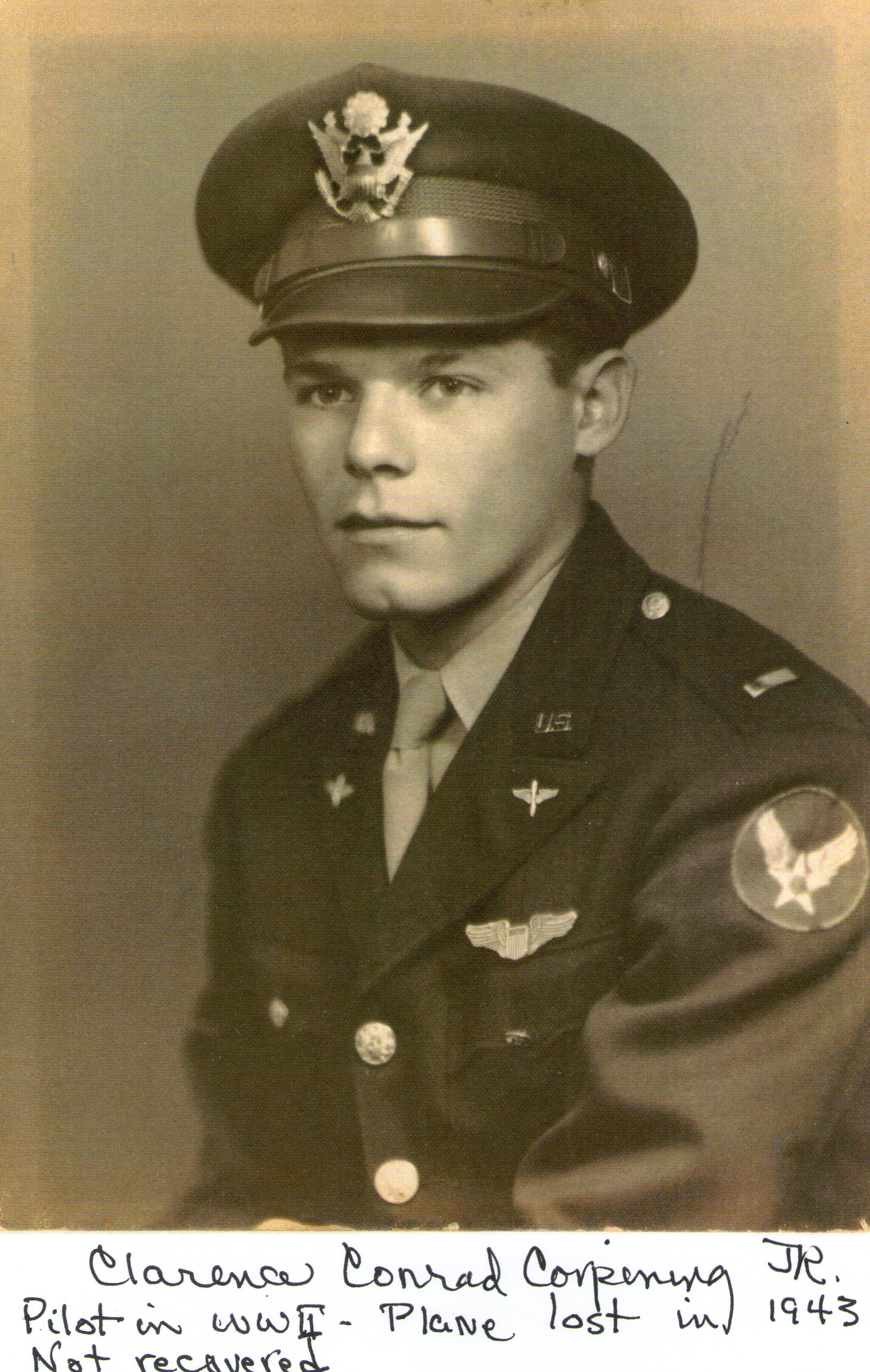 headshot photo of Clarence Conrad Corpening