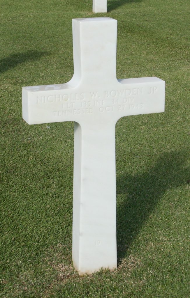 Bowden gravestone