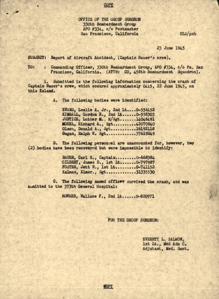 James Douglas Gilbert on paper form