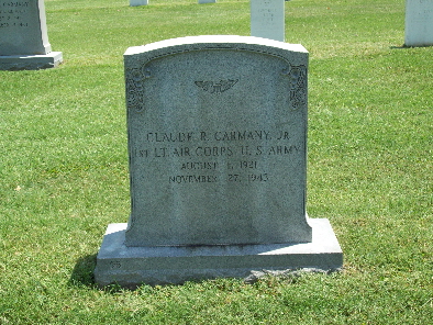 Claude Robert Garmany headstone