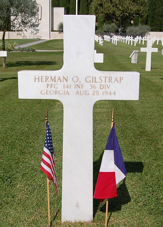 headshot photo of Herman Otho Gilstrap