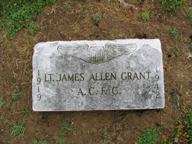 Headstone of James Grant