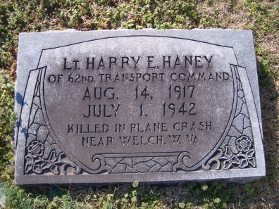 Haney headstone