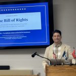 Dr. Chris Magra talking about the Bill of Rights