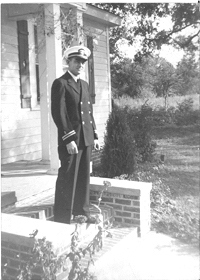 Henry in Naval uniform